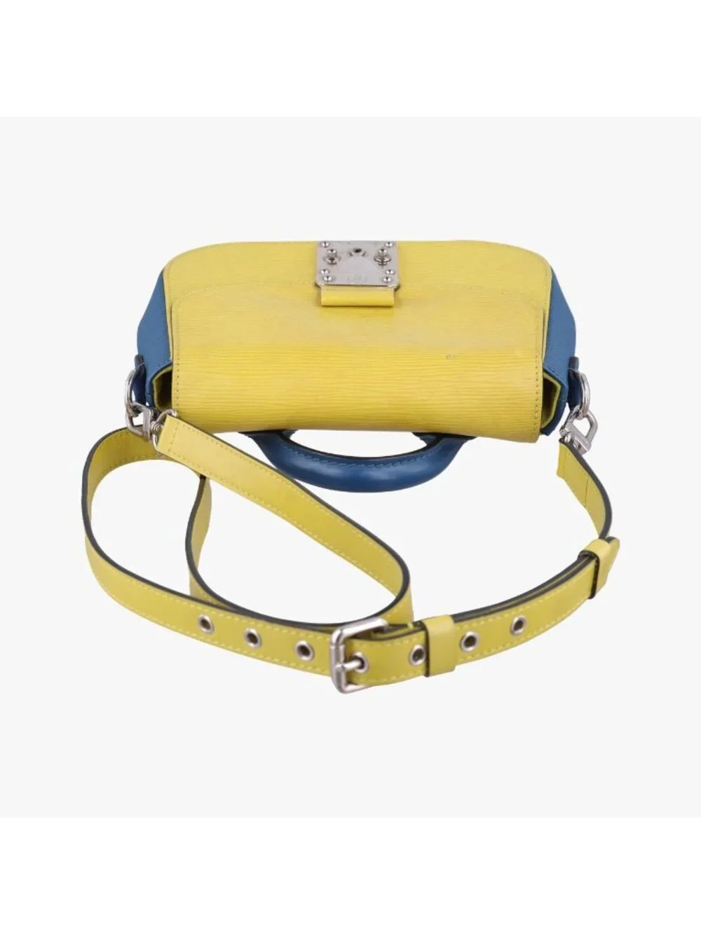 ★SOLD★ Louis Vuitton Eden PM Yellow Blue Epi Messenger Bag - Picture 8 of 15